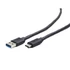 Kép 1/5 - Gembird CCP-USB3-AMCM-1M USB3.0 AM to Type-C cable 1m Black