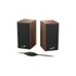 Kép 5/6 - Hangszóró, 2.0, 6W, USB táp, fa burkolat, GENIUS "SP-HF180", barna