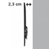 Kép 3/7 - Hama FIX TV Wall Bracket 400x400 Black