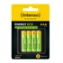 Kép 1/2 - Intenso 1000mAh AAA Ni-MH akkumulátor 4db/csomag