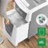 Kép 15/16 - Iratmegsemmisítő, konfetti, 300 lap, LEITZ "IQ AutoFeed Office 300 P4 Pro"