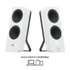 Logitech Z207 5W Bluetooth fehér hangszóró