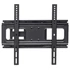Kép 4/7 - Manhattan TV állvány - Fali, dönthető, forgatható, TV állvány Fekete (max.VESA:400x400)(32"-55"-ig)