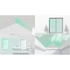 Kép 6/6 - Ajax MotionProtect Curtain WH vezetéknélküli kültéri fehér függöny infra mozgásérzékelő