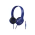 Kép 3/3 - Panasonic RP-HF100ME-A mikrofonos kék fejhallgató