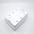 Kép 4/4 - PRO BOX 4 modulos falon kívüli elosztó doboz Fehér