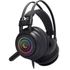 Kép 3/5 - Rampage RM-K2 X-Quadro RGB Headset Black