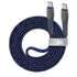 Kép 7/11 - USB kábel, USB-C - USB-C, 1,2 m, RIVACASE "PS6105", kék