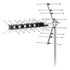 Sencor SDA 611 DVB-T/T2 kültéri antenna