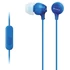 Sony MDREX15APLI.CE7 mikrofonos kék fülhallgató