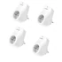 Kép 2/3 - Tenda SP6 EU Beli Smart Wi-Fi Plug (4 Pack) White