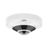Uniview Pro 4K (8MP) halszem dómkamera, 1.8mm fix objektívvel, mikrofonnal és hangszóróval