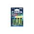 Tölthető elem, AAA mikro, 4x800 mAh, előtöltött, VARTA 
