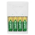Varta 57657101451 Plug töltő + 4db AA 2100 mAh akkumulátor